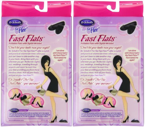 dr scholl foldable flats