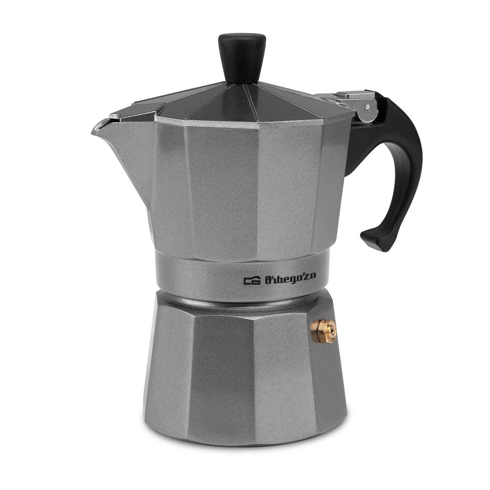 Orbegozo Coffee Maker 3 Tazas Silver
