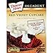 Duncan Hines Decadent Cupcake Mix with Frosting, Red Velvet, 19.4-Ounce