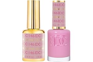 DAISY DND duo - gel polish and nail polish, shades of pink