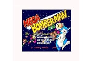 Mega Bomberman 16bit game cartridge for Sega Genesis Megadrive video game consoles