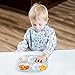 Bumkins Divided Plate, Melamine Tray Plate, Toddler, Kids, BPA Free, Stackable, Dishwasher Safe – Gray Bird Park