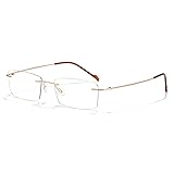 Cyxus Titanium Blue Light Glasses for Men Blue