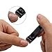 Black Nail Clippers Set - Stainless Steel Fingernail Clippers, Toenail Clippers, Nail Clippers for Men, Nail Clippers for Women, Sharp Nail Cutter with Nail File Leather Case(Set of 3)