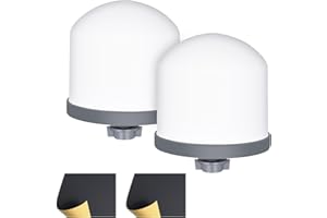 YKMGON Ceramic Dome Water Filter Replacement 0.2 to 0.5 micron for Countertop Water Filter System 2PACK