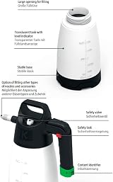 IK Professional Pressure Sprayer 1.5L Cleaners Disinfection Europe Made view 2