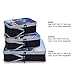 Strapo Packing Cube Set - 3 Sizes travel organizer set - Travel Cubes Organizer Set - Lightweight Travel Accessories