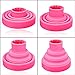 Frcolor Foldable Silicone Hair Dryer Diffuser for Blow Dryer Diameter 1.6