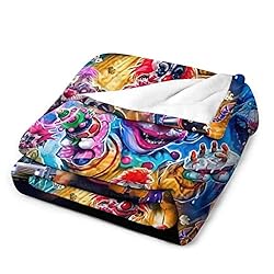 Killer Klowns from Outer Space Premium Warm Throw