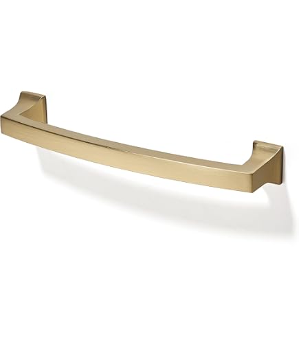 Atlas Homewares Zuggriff Malin Collection In Warmem Messing â€“ 192 Mm Lochabstand