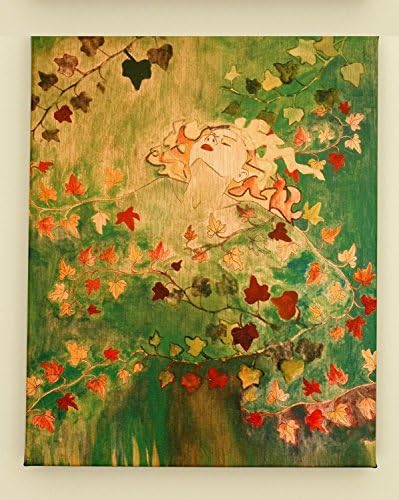 Gifts for Her, Ivy Lady Fine Art Print - 16x20 Fine Art Canvas Print