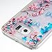 Galaxy S6 Case, Firefish Glitter Liquid Cover Slim Soft TPU Rubber Silicone Case Impact Resistant Durable Protective Case for Samsung Galaxy S6 -Flower