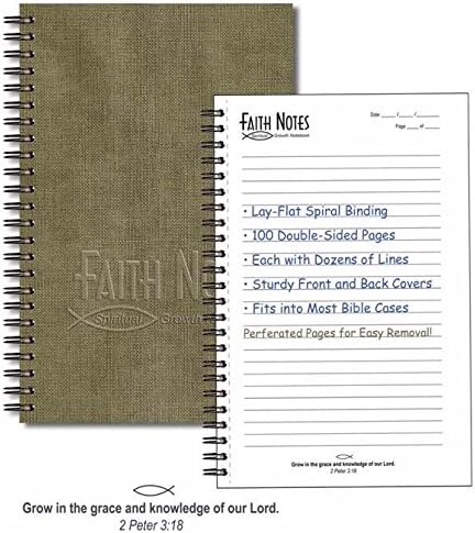 Faith Notes Bible Study Notebk Spiral-bound – June 1, 2016