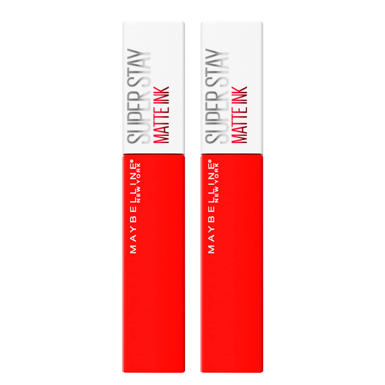 2x Maybelline New York SuperStay Matte Ink Lip Tint Liquid Lipstick Color 320 Individualist — image 1
