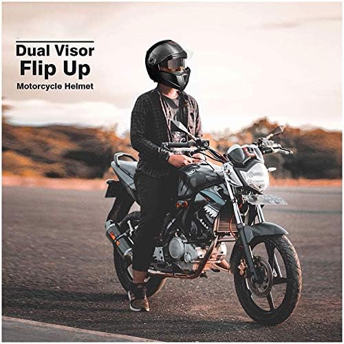 数量限定特価のモジュラーオートバイク用ヘルメットフルフェイスフリップアップヘルメット 男性用および女性用保護安全アンチフォグダブルバイザー フリップアップ ホーム ビューティー ヘルメット用スクーター原付機関車チョッパー フルフェイス 車 バイク