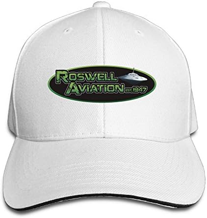 ROSWELL AVIATION Adjustable Baseball Snacpback Cap