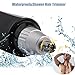 ETTG Nose Hair Trimmer,2 in 1 Hair Trimmer for Men Electric Painless Nose Ear Eyebrow Facial Hair Removal for Women,IPX7 Waterproof Hair Clippers-Battery-Operated