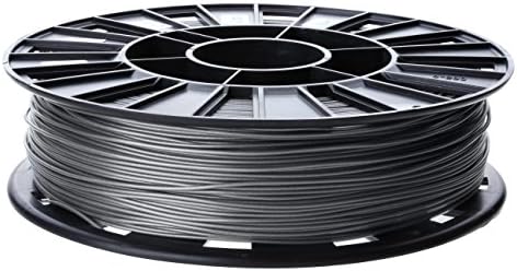 REC PLA Silver 3D Printing Filament, 1.75 mm, 2 kg