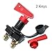 Cllena Battery Isolator Disconnect Cut Off Power Kill Switch for Car Boat Rv ATV