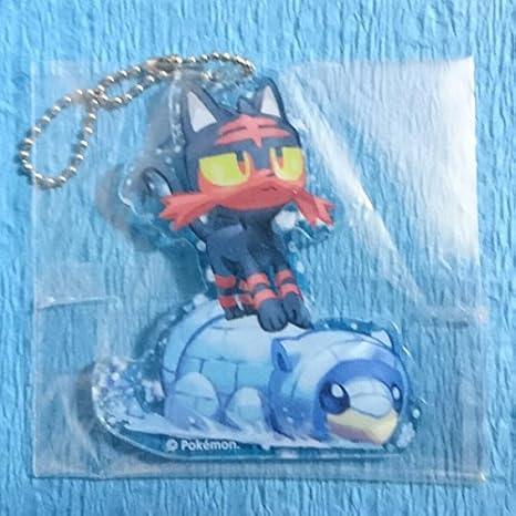 Amazon ニャビー サンド アローラ ポケモン アクリルキーホルダーコレクション ポケモンセンターサッポロr 限定 アクキー アニメ 萌え グッズ 通販