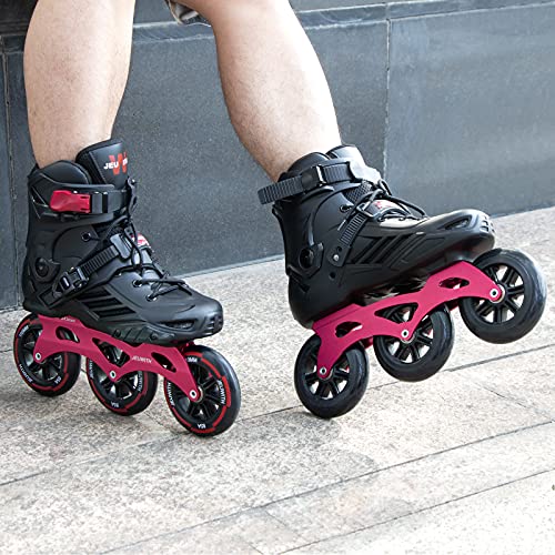 Inline Skates, 3 Wheel Roller Skates Blades For Men Women, High Performance Fitness Inline Speed