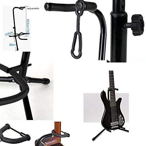 Metal Guitar Bass Stand for Acoustic Guitar
