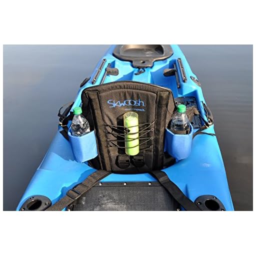 Expedition Kayak Seat 20 High Back Support with Lumbar Roll and nylon