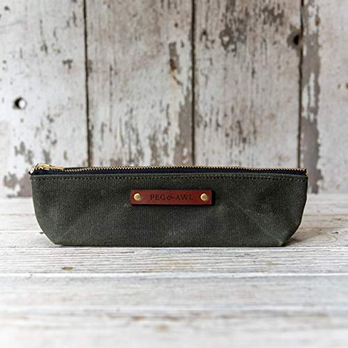 The Drafter Pouch in Moss