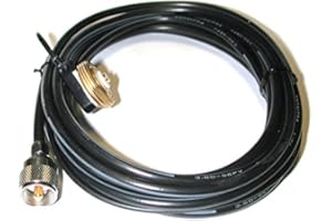 CK-3NMO Comet Deluxe 2-Step Cable Assy, 16' 9", Inc/18 RG-188A/U, NMO/PL-259 Conns