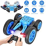 Remote Control Car RC Stunt Car Toy for Kids, 2.4 GHz RC Stunt Car 4WD Off Road Monster Truck with 360 Degree Flips Toy Cars for Boys & Girls Birthday