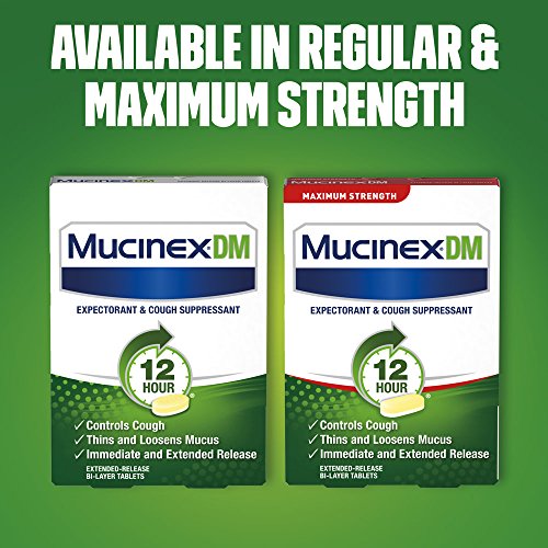 Mucinex DM 12 Hour Maximum Strength Expectorant & Cough Suppressant