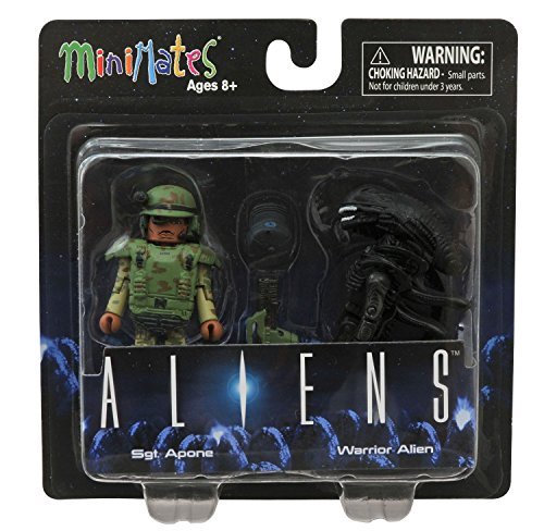 Aliens Minimates Series 1 Sgt. Apone & Warrior