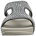 FitFlop Women's Glitzie Slide Sandal, Wild Dove, 7 M US