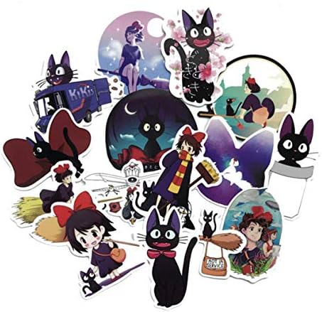 LIANGchueng Wonderful Cute Self-Made Kiki`S Delivery Service Scrapbooking Diy Craft Photo Albums Decorative Sticker(None 15 in color)