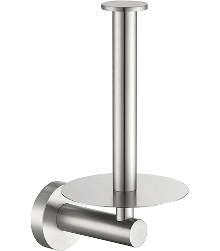 Soporte Para Papel Higiénico Kohler Sundae - Níquel Cepillado Vibrante, Montaje En Pared, Acabado Premium De Lujo Para Tu Baño