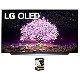 LG OLED48C1PUB 48 Inch 4K Smart OLED TV Bundle with