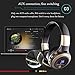 ELEGIANT Wireless Bluetooth On-ear Headphones with Mic, HiFi Stereo Foldable Adjustable Headsets for iPhone Laptops Tablets and Other Smartphones Black Gold