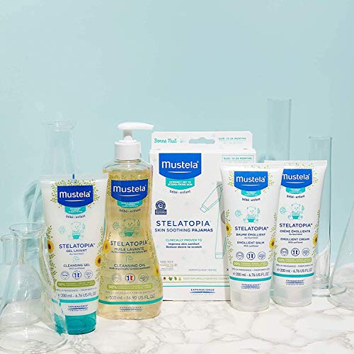 Mustela Stelatopia Eczema-Prone Skin Cleansing Gel Baby Face