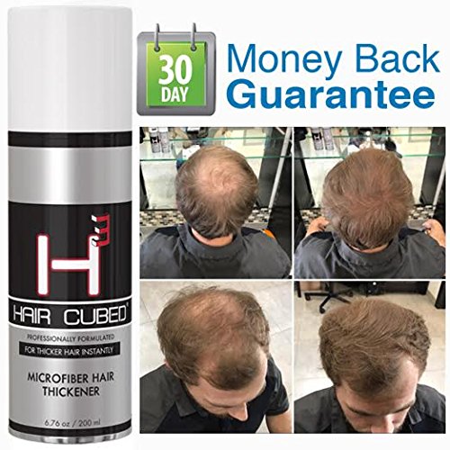 image for Hair Cubed Dark Brown. Water Proof Hair Fibers that Thickens your hair