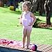 Konfidence Floatsuit (Pink Breton Stripe, 2-3 Years)