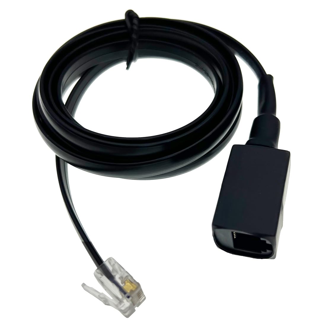 Photo 1 of Dosyerlbf 5 Meters 6-Pin Removable Separation Handheld Mic Extension Cable Cord for FT-7800 FT-8800 FT-1907 FTM-100DR FTM-400DR FTM-400XDR 400DE 3200DR (16.4 feet)