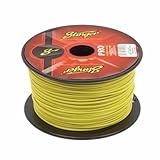 50 Foot Section of Stinger 16 Gauge Yellow Primary Remote Wire