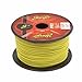 50 Foot Section of Stinger 16 Gauge Yellow Primary Remote Wire