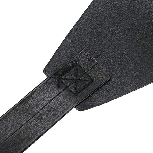 HUELE Vintage Womens Plum Embroidery Soft PU Leather Corset Waist Band Cinch Boho Belt Self Tie Wrap Around OBI Waist Band