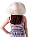 HDE Beige Sun Hats for Women - Wide Brim Beach Floppy Summer Hat for Girls