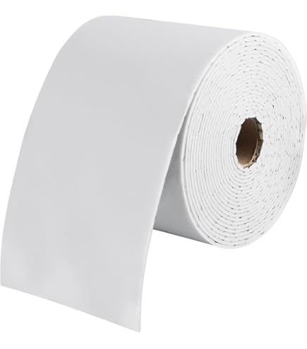 Peel & Stick Baseboard Trim - 16.4ft X 3.9in, White PVC, Self-Adhesive Mirror/ Wall Molding, Waterproof