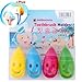 OrangeTag 4 PCS Smile Face Antibacterial Toothbrush Cover Holder with Suction Cup Bath