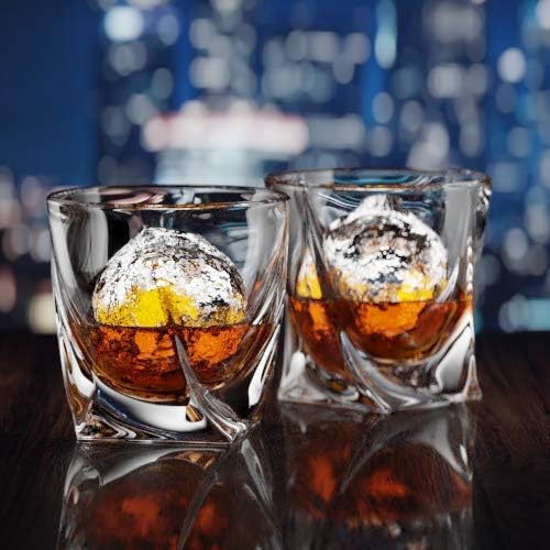 Ashcroft Twist Whiskey Decanter Set 5 Piece Liquor Decanters And Lowball Glasses For Scotch Rum Old Fashioned #whisky #under #100 Ashcroft Twist Whiskey Decanter Set 5 Piece Liquor Decanters And Lowball Glasses For Scotch Rum Old Fashioned