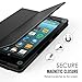 MoKo Case for All-New Fire 7 Tablet (7th Generation, 2017 Release Only) - Slim Folding Stand Cover Case for Fire 7, Black (with Auto Wake/Sleep)