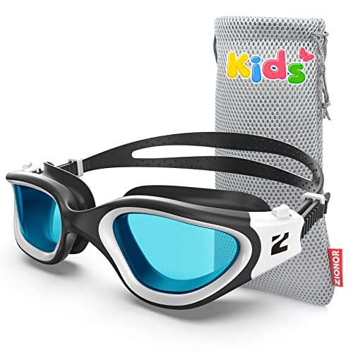 Schwimmbrille Kinder, G1MINI Polarisiert/non Polarisiert Komfortabel Kinder Schwimmbrille, Anti Nebel UV-Schutz Schwimmbrille für Mädchen und Jungen (Jahre 6-14)
